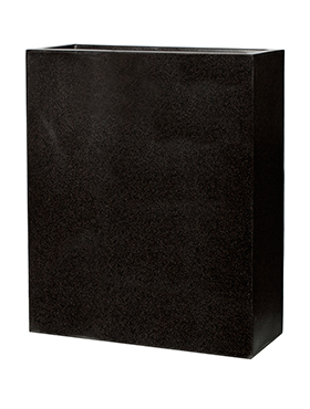Ваза Capi Lux Vase envelope I black, 60х24xH74см
