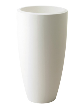 Кашпо Pure® Soft Round High White, D30хH53см