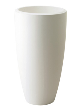 Кашпо Pure® Soft Round High White, D35хH62см