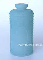 Ваза-бутылочка "Канаста" декоративная матовая 0,23 л (стекло), D7хH14 см - фото 1