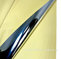 Пленка матовая "Серебро", 55x50 см, набор (15 шт), двусторонняя - фото 1