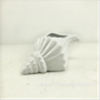 Кашпо "Ракушка" (керамика) 19х8,5 см - фото 1