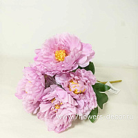 Букет искусственных цветов "Пион", H42 см, (6 шт) - фото 1