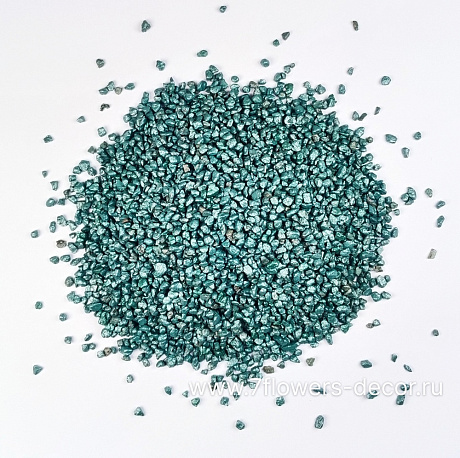 Песок цветной кварцевый Зеленый, 1 кг - фото 1