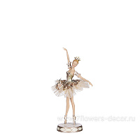 Фигура декоративная "Балерина" (пластик), Н29 см - фото 1
