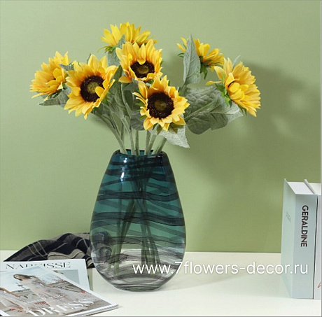 Цветок искусственный  Подсолнух, H54 см - фото 1