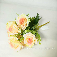 Букет искусственных цветов "Роза", H28 см, (7 шт) - фото 1