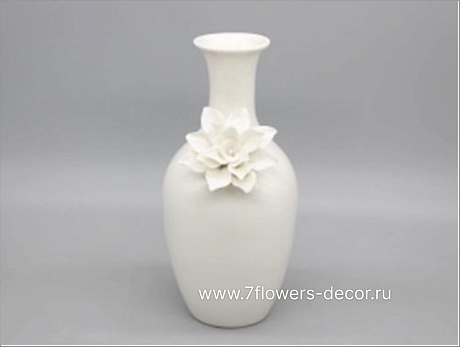 Ваза Flowers (керамика), D9,5xH20 см - фото 1