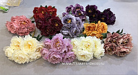 Букет искусственных цветов "Пион", H42 см, (6 шт), в асс. - фото 1