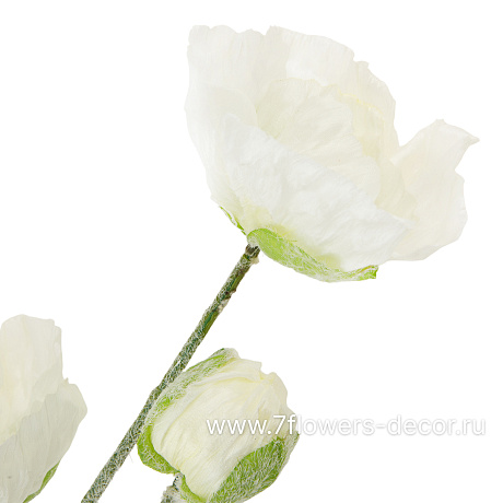 Цветок искусственный Мак, Н76 см - фото 2
