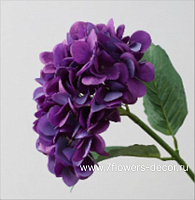 Цветок искусственный "Гортензия" (пластик), H49 см - фото 1