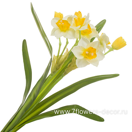 Цветок искусственный Нарцисс, H56 см - фото 1