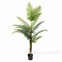 Растение искусственное "Пальма Арека" в кашпо, H140 см - фото 1