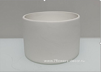 Кашпо (керамика), D19xH13 см - фото 1