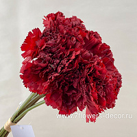 Букет искусственных цветов "Гвоздика", H19 см, (8 шт) - фото 1