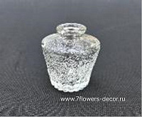 Ваза "Crystal" (стекло), D7xH9,5 см - фото 1