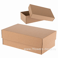 Коробка подарочная (крафт), 20х12хН7 см - фото 1