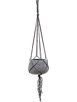 Кашпо Stone (Hanging) Mini Pax S Laterite Grey, D20xH15см - фото 1