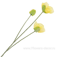 Цветок искусственный "Мак", Н76 см - фото 1