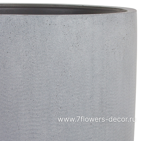 Кашпо Nobilis Marco Pm-grey3 Vase (полистоун), D41хH86 см, с тех.горшком - фото 2