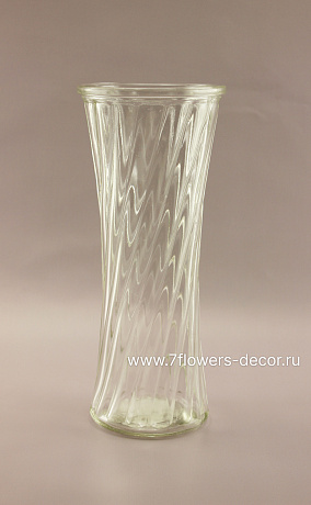 Ваза Аэлита 3 (стекло), D13xH30 см - фото 1