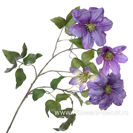 Цветок искусственный Клематис, 84 см - фото 1
