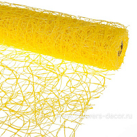 Сизаль "Паутинка", желтый, 53 см/5 ярд - фото 1