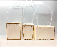 Сумка с ламинацией (картон), 12x8xH12,5 см - фото 1
