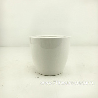 Кашпо мини (керамика), 8,2хH7,5 см - фото 1