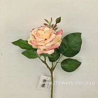 Цветок искусственный "Роза", 45 см - фото 1