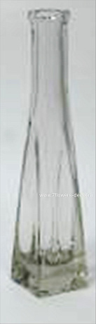 Ваза Стрелки (стекло), 4х4xH20 см - фото 1