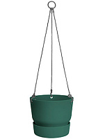 Кашпо Greenville Leaf green hanging basket, D24хH20см - фото 1