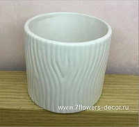 Кашпо (керамика), D10хH9,5 см - фото 1