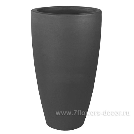 Кашпо (керамика) Anthracite Partner, D36xH70см
