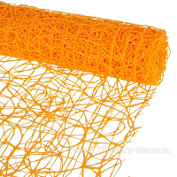 Сизаль "Паутинка", оранжевый, 53 см/5 ярд - фото 1